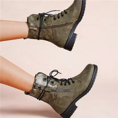 R440- Bottines bi-matière (T36-T42) (kaki)