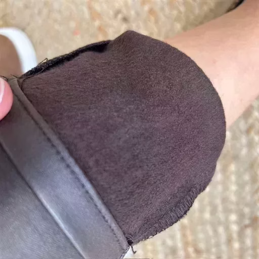 P068- Jean Enduit Melly&Co fourré (T34-T42) (marron) – Image 8