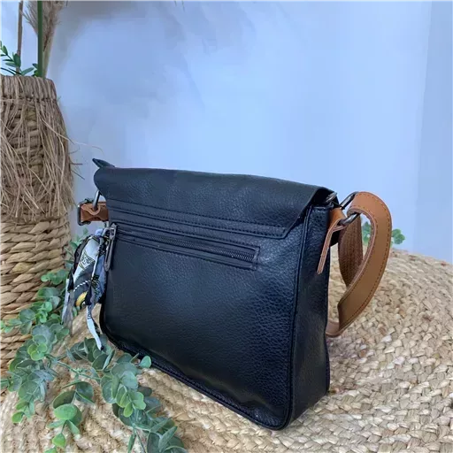 P403- Sac Flora and Co (noir) – Image 6