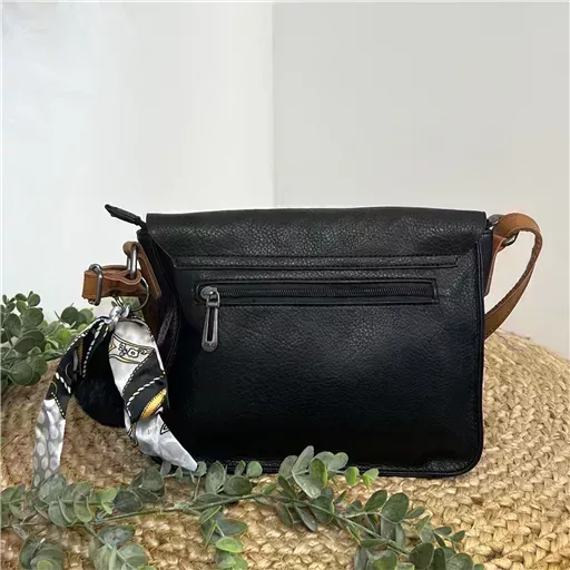 P403- Sac Flora and Co (noir) – Image 4