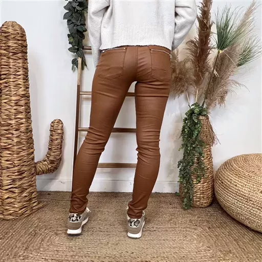 P083- Jean Enduit Melly&Co (T34-T42) (camel) – Image 8