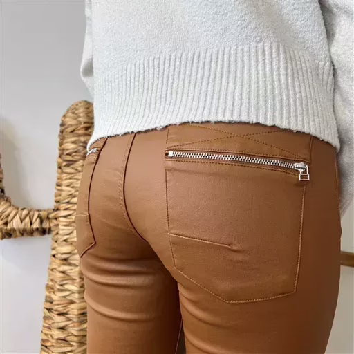 P083- Jean Enduit Melly&Co (T34-T42) (camel) – Image 6