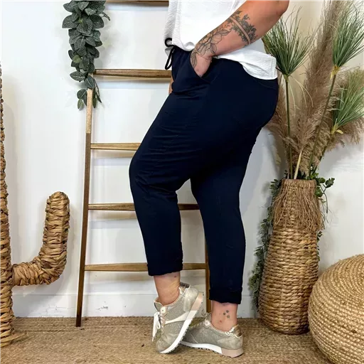 Z985- Jogging "Jolies Formes" (Gt) (marine) – Image 3