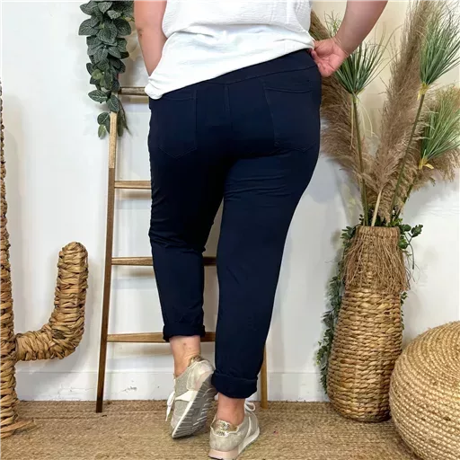 Z985- Jogging "Jolies Formes" (Gt) (marine) – Image 4