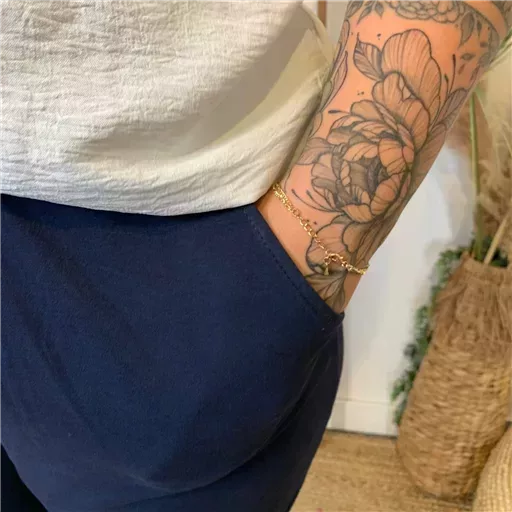 Z985- Jogging "Jolies Formes" (Gt) (marine) – Image 6