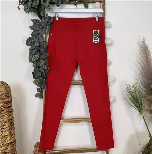 R273- Tregging Christy (T42-T52) (rouge) – Image 4