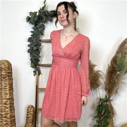 L649- Robe Z-One (T36-T40) (rose pâle)