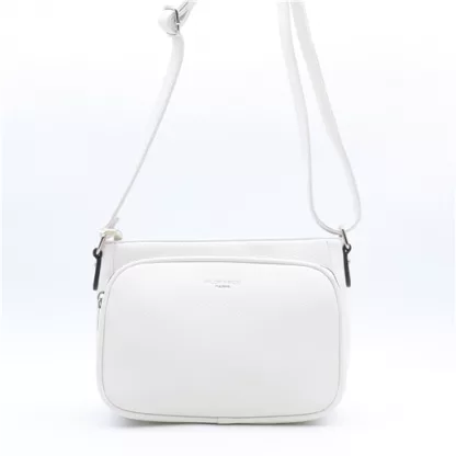 P439- Sac Zippé Flora & Co (blanc)