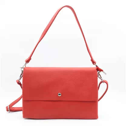 P437- Pochette rabat Flora & Co (rouge)