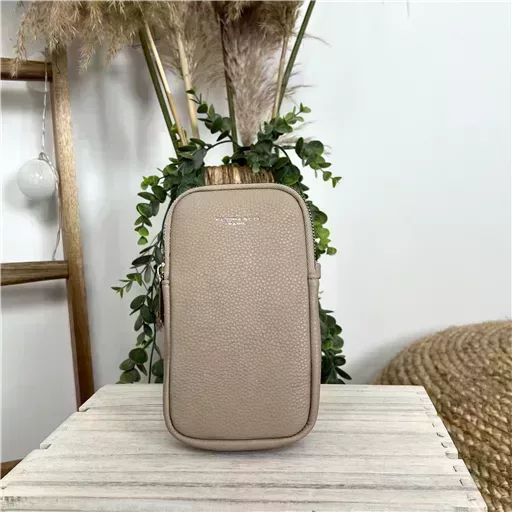 P535- Pochette Téléphone Flora & Co (beige)