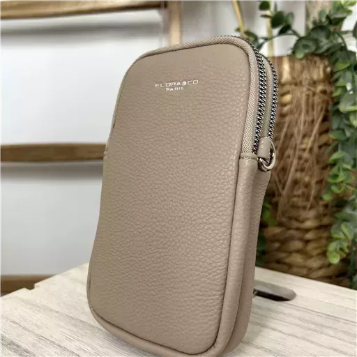 P420- Pochette Téléphone Flora & Co (beige) – Image 5