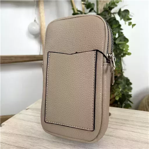 P420- Pochette Téléphone Flora & Co (beige) – Image 6