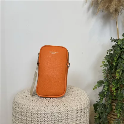 P535- Pochette Téléphone Flora & Co (orange)