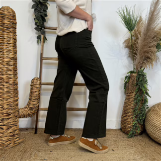 O588- Jean Flare Voggo T36-T44 (kaki)