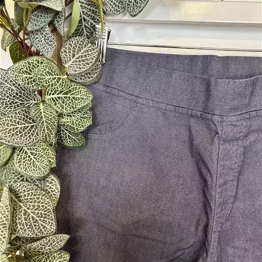 R281- Pantacourt Christy (T42-T52) (denim foncé) – Image 5