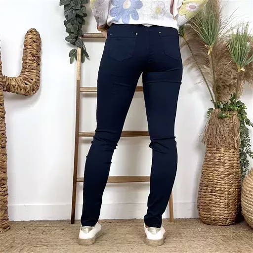 N333- Jean Slim Voggo (T36-T44) (marine) – Image 4