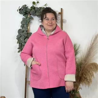 K556- Veste demi-saison (Tu) 🇮🇹 (fuchsia)