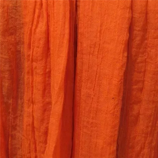 Y520- Foulard uni large (orange) – Image 3