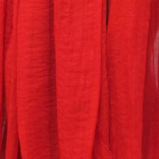 Y520- Foulard uni large (rouge) – Image 3