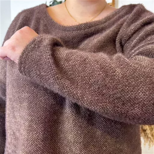 Z579. Pull uni (GT) 🇮🇹 (marron) – Image 5