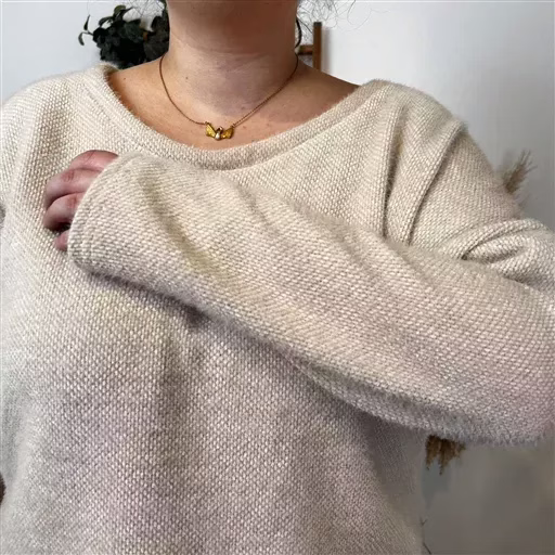 Z579. Pull uni (GT) 🇮🇹 (ecru) – Image 5