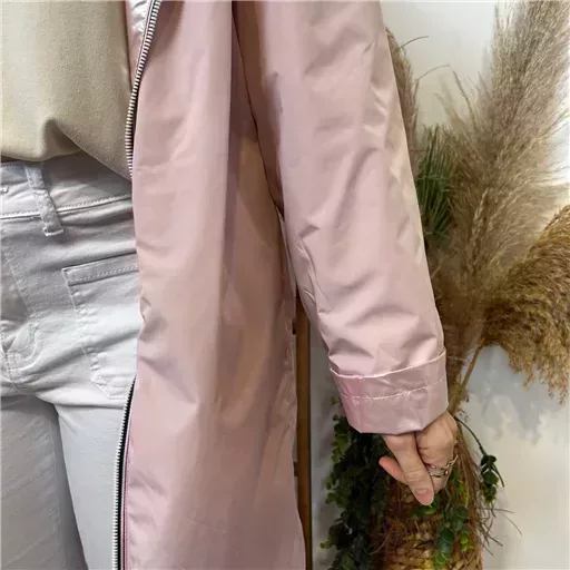 K029- Imper réversible (T36-T42) (rose pâle) – Image 15