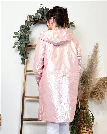 K029- Imper réversible (T36-T42) (rose pâle) – Image 16