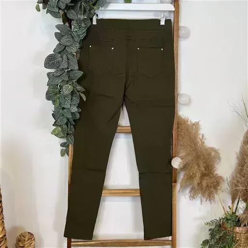 R273- Tregging Christy (T42-T52) (kaki) – Image 5