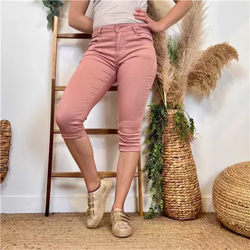 P199- Pantacourt Voggo (T36-T44) (rose poudré) – Image 3