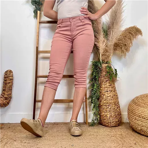 P199- Pantacourt Voggo (T36-T44) (rose poudré) – Image 4