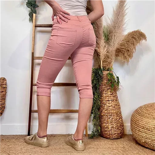 P199- Pantacourt Voggo (T36-T44) (rose poudré) – Image 5