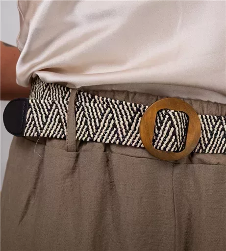 L781- Coupe 7/8ème Flare (Tu) 🇮🇹 (taupe) – Image 5