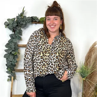 Chemisier By.one (T40-T48) (camel)