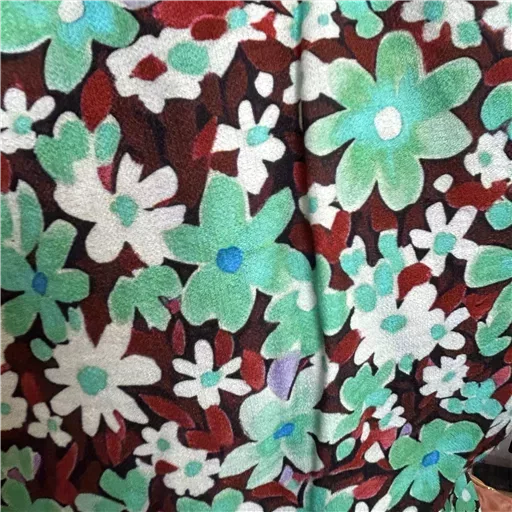 Z747- Top Christy Fleuri (T44-T52) 💐 (vert) – Image 5