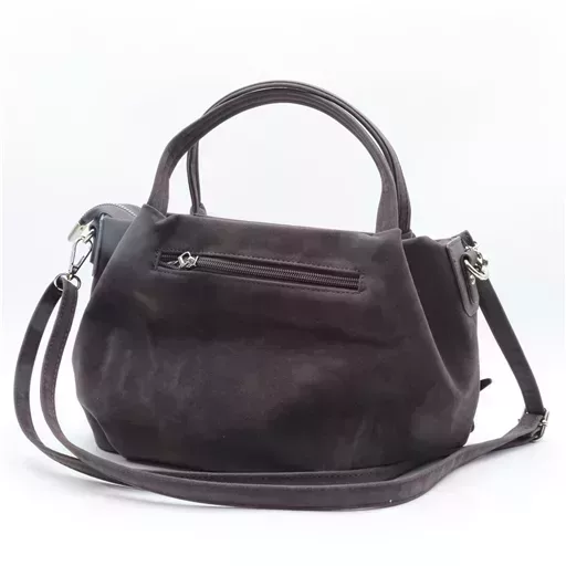 P386- Sac bourse & Bijou de sac (gris) – Image 3