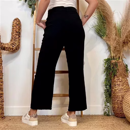 L752- Pantalon Tailleur (T36-T42) (noir) – Image 4