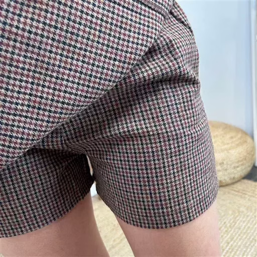 L720- Jupe short "By One" (T36-T40) (marron) – Image 11