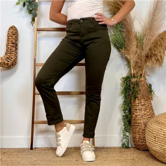 M983- Jean 7/8ème Voggo (T36-T44) (kaki)