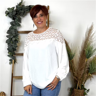 Blouse Version Féminin (T36-T40) (blanc)