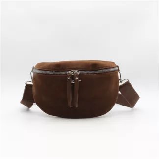 P394- Banane aspect Daim Flora & Co (marron)