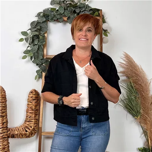 Veste "Lacomy" Coton (Tu) 🇮🇹 (noir)