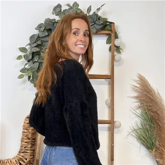 Pull « Pilou Pilou » (Tu) 🇮🇹 (noir)