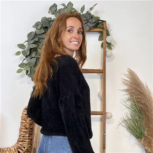 Pull « Pilou Pilou » (Tu) 🇮🇹 (noir)