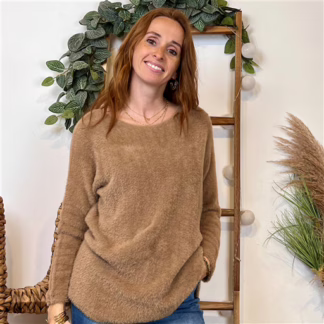 Pull « Pilou Pilou » (Tu) 🇮🇹 (camel)