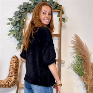 Pull « Pilou Pilou » (Tu) 🇮🇹 (noir)