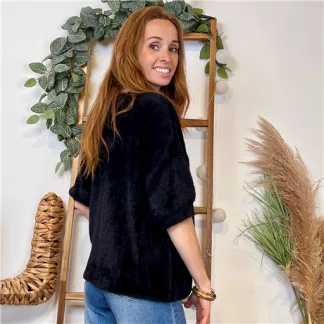 Pull « Pilou Pilou » (Tu) 🇮🇹 (noir)