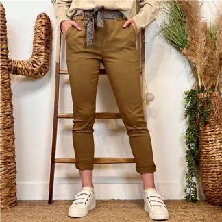 Pantalon Stretch (T36-T50) 🇮🇹 (camel)