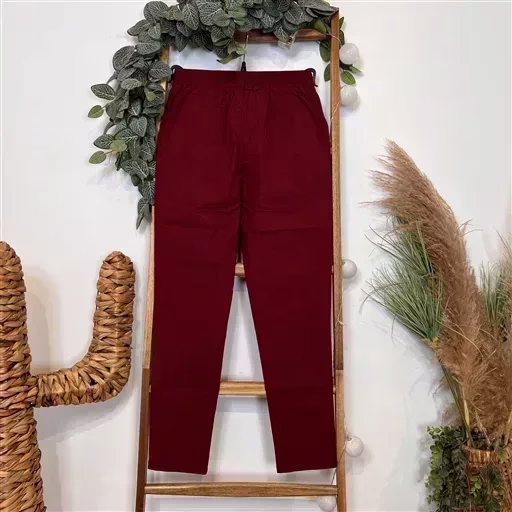 T545- Pantalon Confort JST (T38-T52) (bordeaux) – Image 5