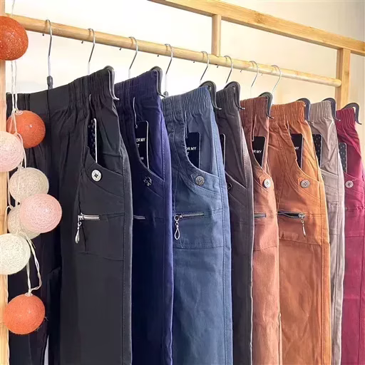 T545- Pantalon Confort JST (T38-T52) (bordeaux) – Image 7