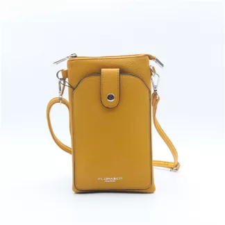 Sac Téléphone Flora&Co (moutarde)